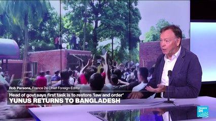 Nobel winner Yunus returns to Bangladesh, hails 'second independence'