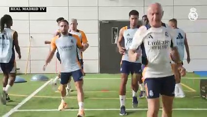 بطولة إسبانيا: مبابي يُجري تمرينه الأوّل مع ريال مدريد