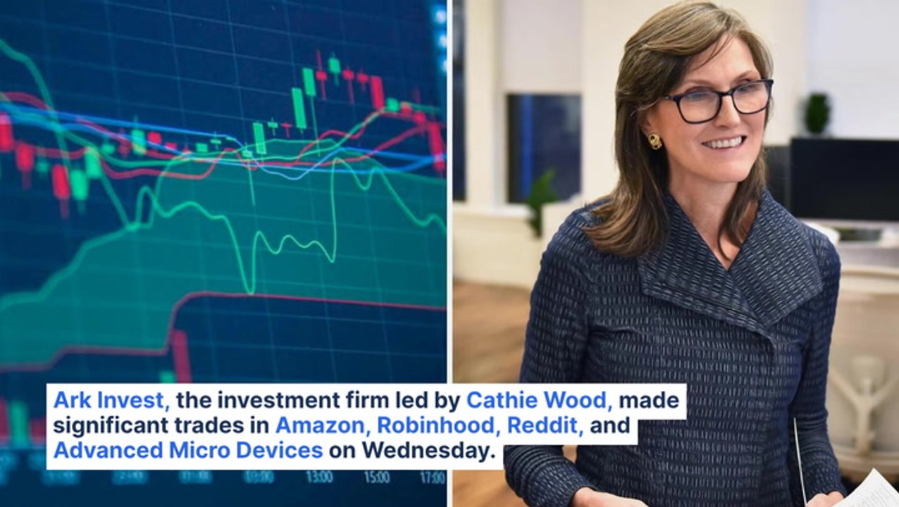 Cathie Wood's Ark Invest Loads Up On Robinhood Shares Amid Trading Platform's Q2 Revenue Beat, Also Shops For Amazon, Reddit And AMD Stock
