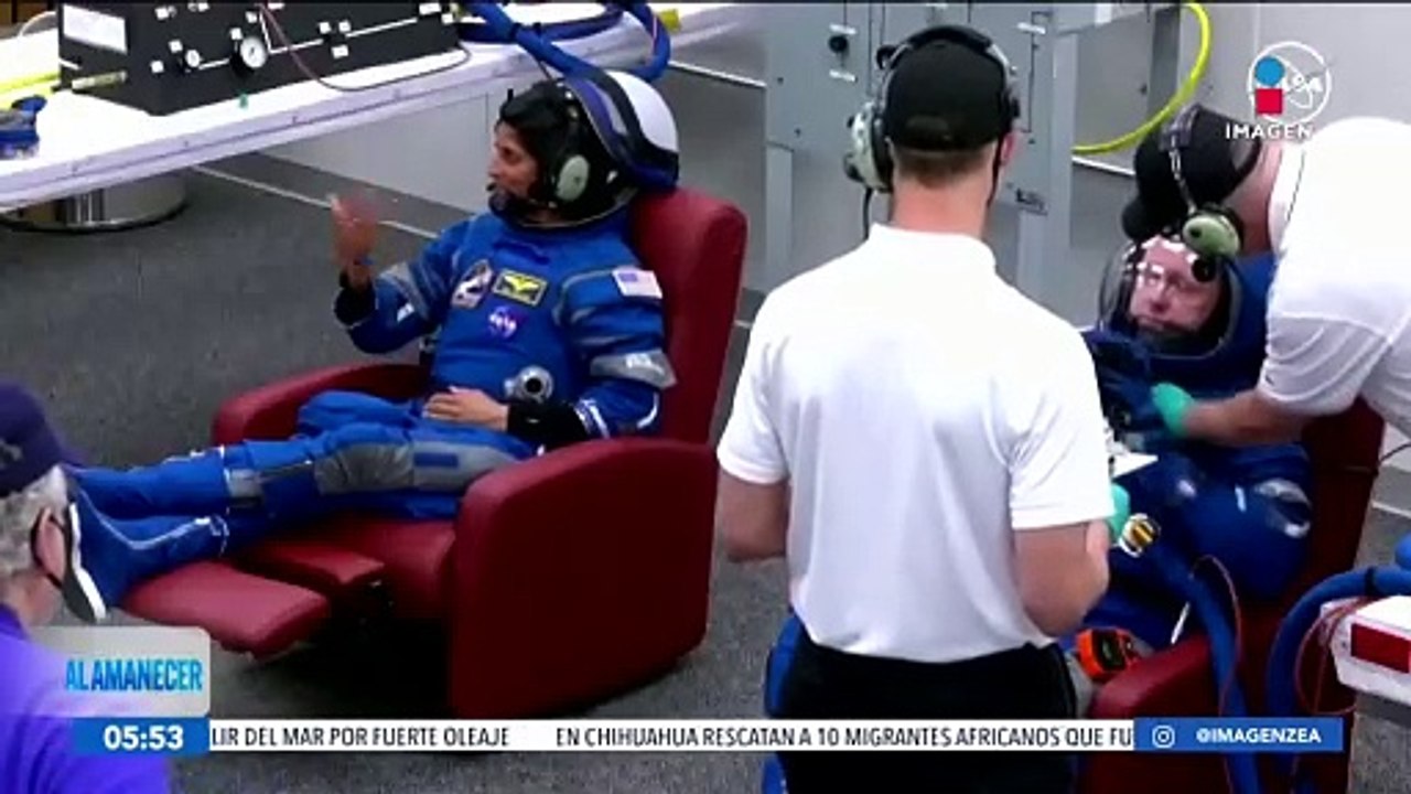 Astronautas atrapados podrían regresar hasta 2025 - Vídeo Dailymotion