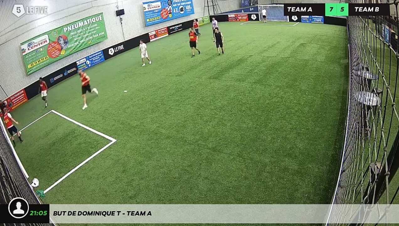 But de Dominique T - Team A