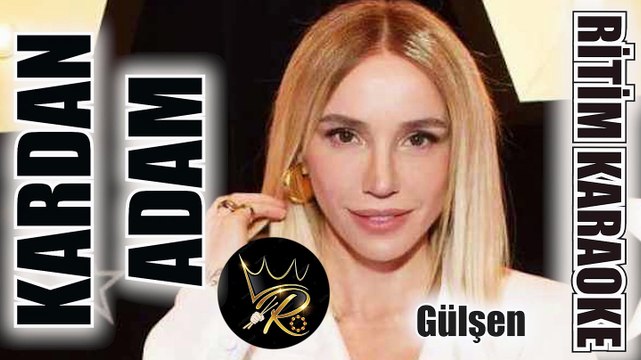 Kardan Adam - Gülşen ✩ Ritim Karaoke (Kürdi Minör 4/4 Beste Gülşen Bayraktar)