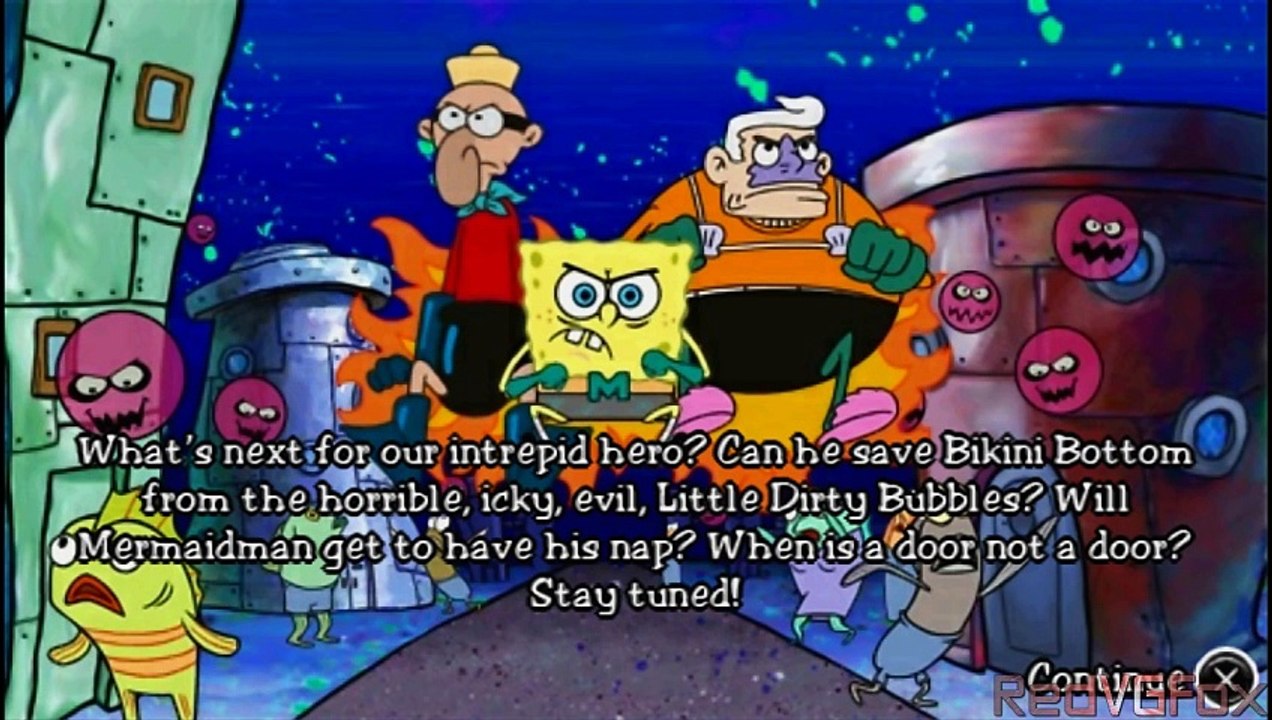 SpongeBob SquarePants; The Yellow Avenger - First 20 Minutes [PPSSPP ]