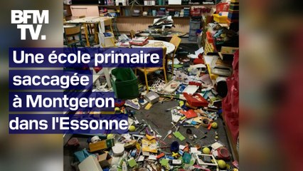 Une école primaire saccagée en Essonne