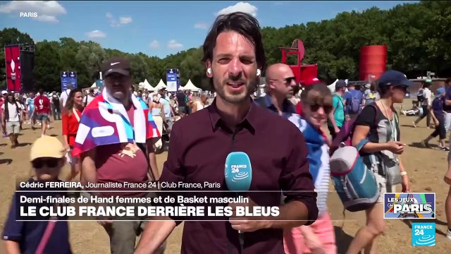 JO 2024 : demi-finales de Handball et Basket, le Club France derrière les Bleus