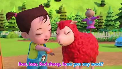 Baa Baa Colorful Sheep  Colors Song For Kids  Kids Songs  Baby Zo Zo Nursery Rhymes