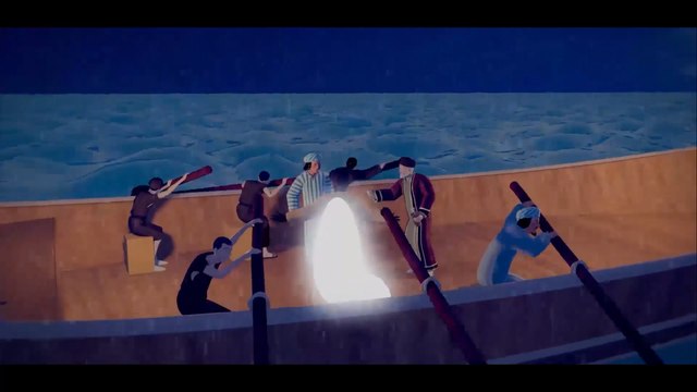 اللحظة التى ابتلع فيها الحوت سيدنا يونس عليه السلام #يونس_عليه_السلام