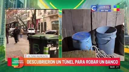 "El robo del siglo" que no fue: descubrieron un túnel para robar un banco