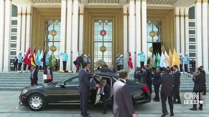 HABER... Cumhurbaşkanı Erdoğan, Katar Emiri Al Sani ile görüştü
