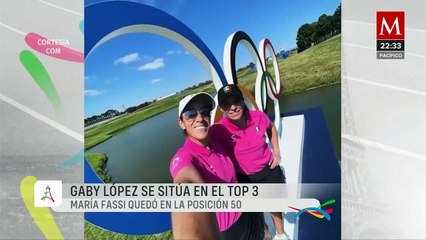 Gaby López se posiciona en tercer lugar en torneo femenino de golf en los Juegos Olímpicos
