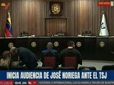 Inicia comparecencia ante el TSJ del representante de la organización política VP, José Noriega