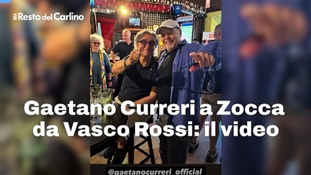 Gaetano Curreri a Zocca da Vasco Rossi: il video