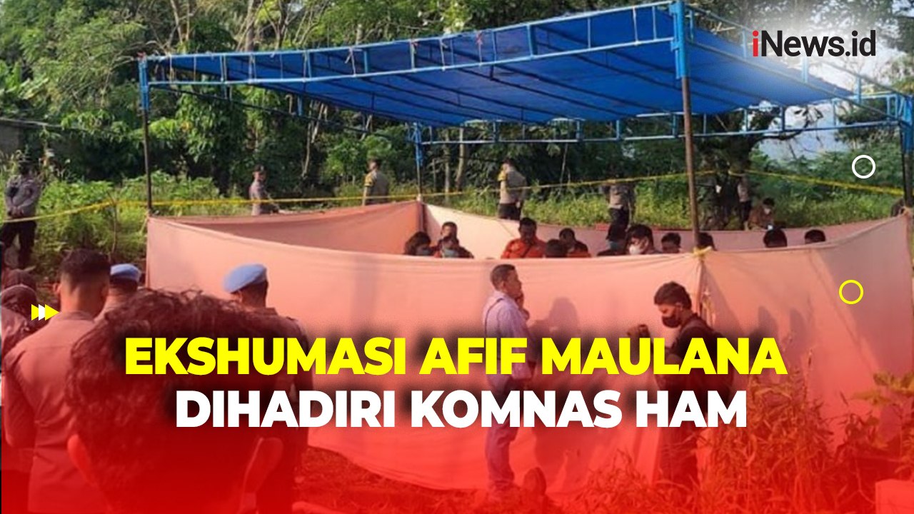 Ekshumasi Jenazah Afif Maulana Dihadiri Kompolnas hingga Komnas HAM