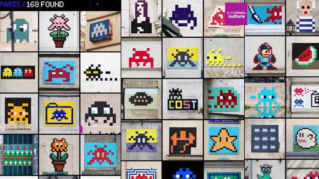 Invader Strikes Again: New mosaic unveiled by French street artist for Paris Olympic Games