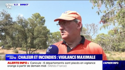 "La végétation se dessèche totalement": le Massif des Maures, dans le Var, en vigilance rouge incendie