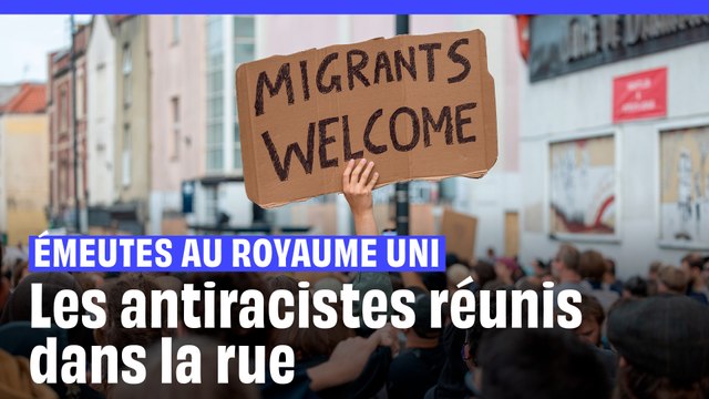 Emeutes au Royaume-Uni : Des milliers de personnes rassemblées pour dire non au racisme