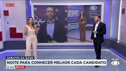 Saiba como será e onde assistir ao debate eleitoral da Band