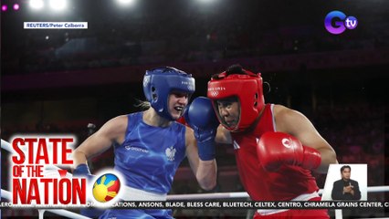 Nesthy Petecio, naka-bronze sa Women's Boxing 57-Kilogram Event; Tingin ng ABAP, lamang sa puntos si Petecio | SONA