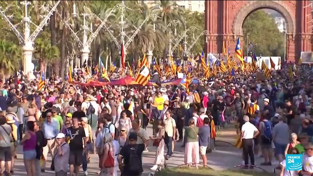 Catalan separatist Puigdemont evades capture on chaotic return to Spain