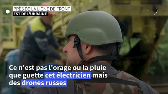 En Ukraine, la réparation des réseaux électriques sous la menace des frappes russes