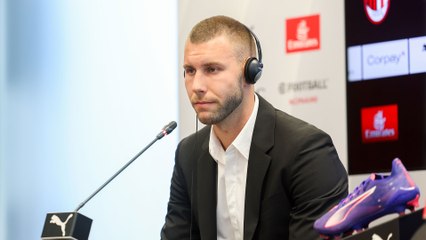 Strahinja Pavlović's presentation press conference