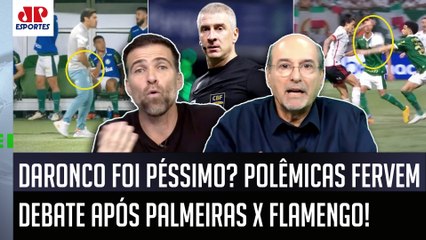 "EU NÃO TENHO PROVAS, mas é o que EU ACHO! O Daronco hoje deve..." POLÊMICAS em Palmeiras x Flamengo