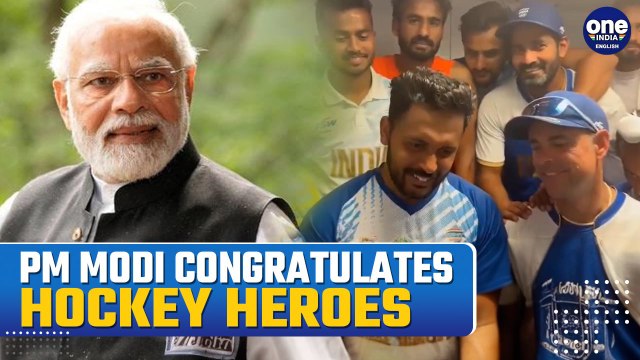 PM Modi's Congratulatory Call to Indian Hockey Team: Celebrating Epic Olympics Bronze Medal Win