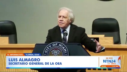 Almagro sobre Venezuela: "Dan asco, hay que ser muy bajo, infame y repulsivo para robar lo más sagrado que es la soberanía del pueblo".