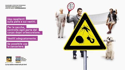 «Attenzione animali pericolosi», la campagna estiva della Regione contro zecche e zanzare