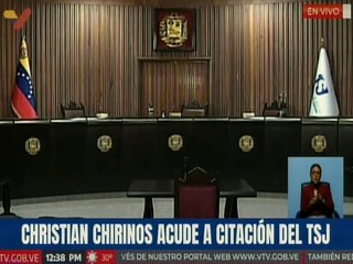 Inicia audiencia de Christian Chirinos representante de Soluciones para Venezuela ante el TSJ
