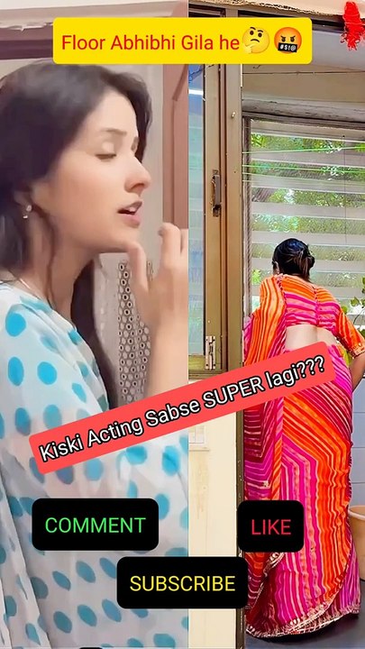 Floor Abhi Bhi Gila Hai  #akkyreact24 #youtubeshorts #shorts