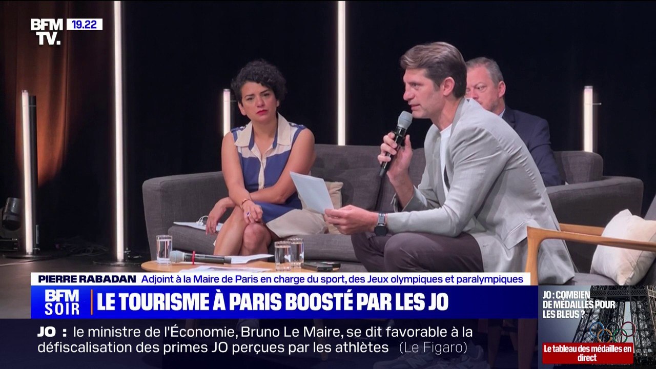 Plus de 85% de remplissage hôtelier, + 14% de fréquentation par rapport à l'année dernière... selon la mairie de Paris, les chiffres du tourisme sont bons pour ces Jeux olympiques