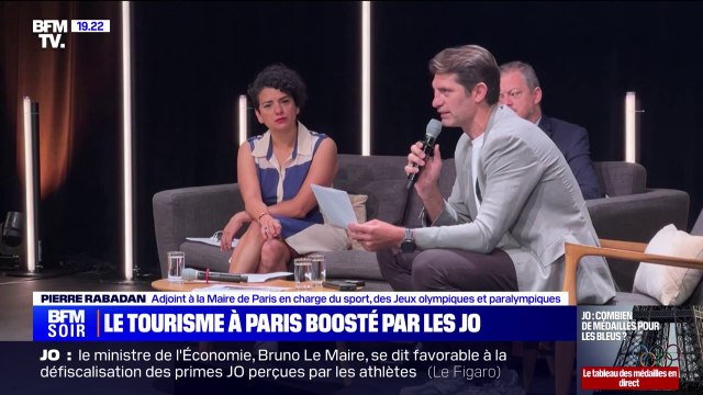 Plus de 85% de remplissage hôtelier, + 14% de fréquentation par rapport à l'année dernière... selon la mairie de Paris, les chiffres du tourisme sont bons pour ces Jeux olympiques