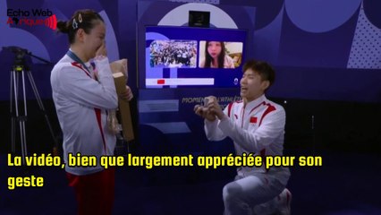 JO de Paris 2024 : Demande en mariage de l’olympien chinois Liu Yuchen