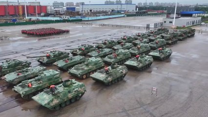 中, 민간여객선 동원해 전차 수송 훈련 / YTN