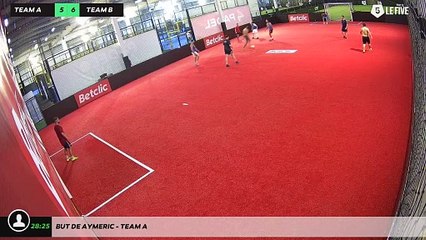 But de Aymeric - Team A