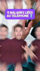 5 Maladies liées au téléphone ☎️