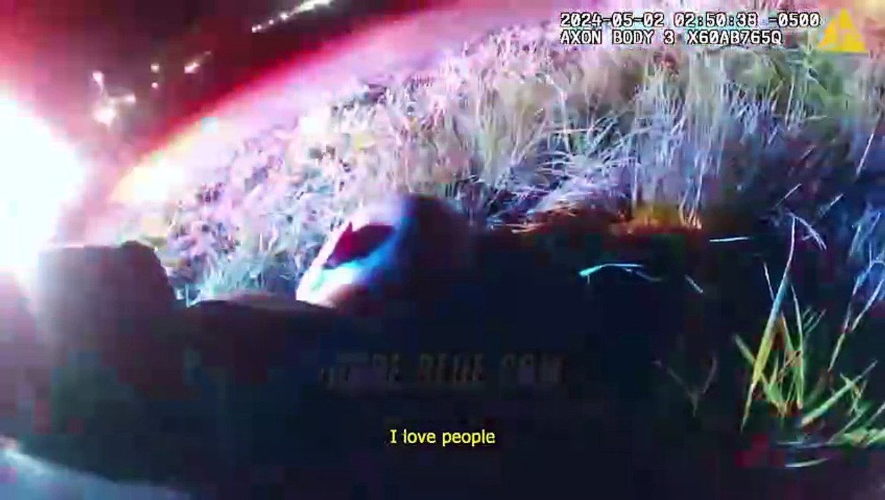 How This Drunk Man Miraculously Survived Jumping in Front of a Semi | Police Body Cam  | USA Police