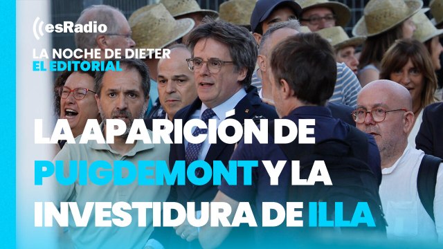 En este país llamado España: Cronología de la aparición de Puigdemont y la investidura de Illa