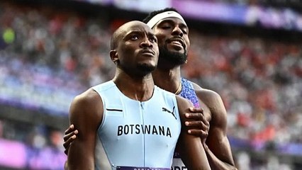 El botsuano Tebogo gana el oro olímpico en 200 metros, Lyles de nuevo bronce