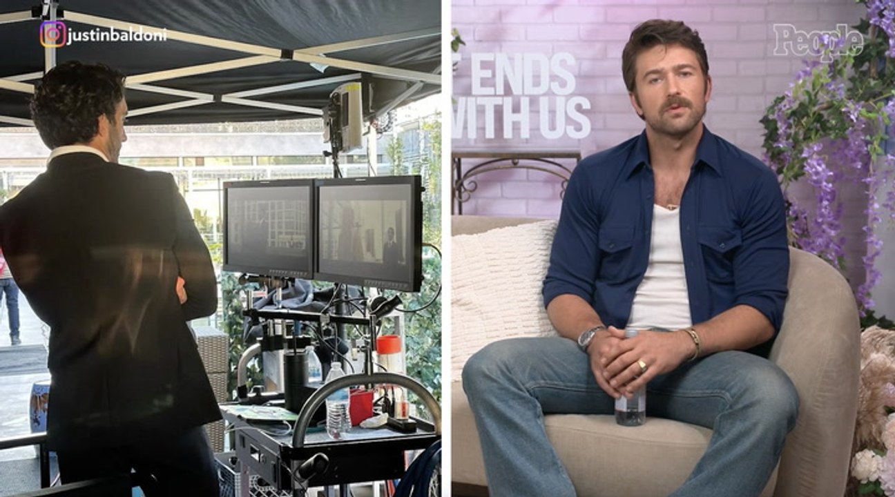 Brandon Sklenar Calls Working with Justin Baldoni on It Ends With Us ‘Great’ (Exclusive)