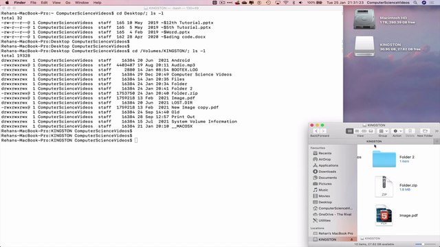 How to TRANSFER a Zip File from USB to Mac Using Terminal - Basic Tutorial | New