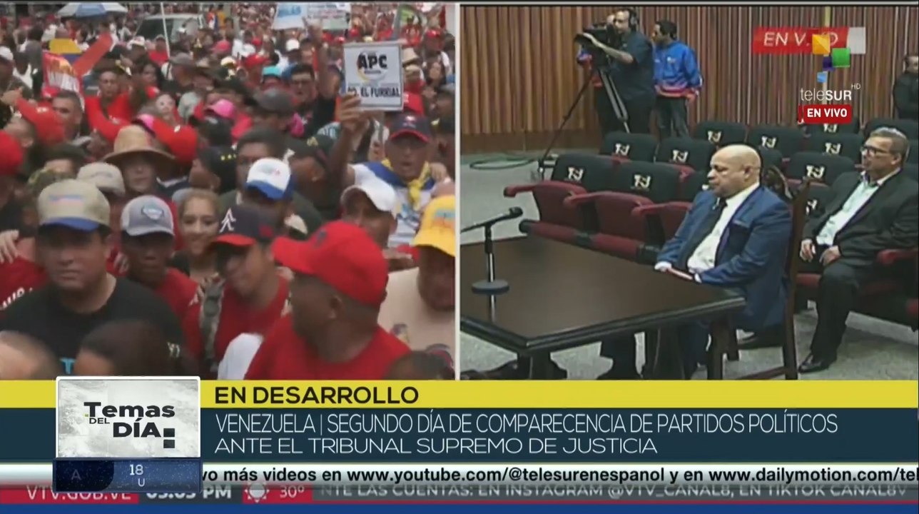 Partido MID-UNIDAD acude a cita del TSJ