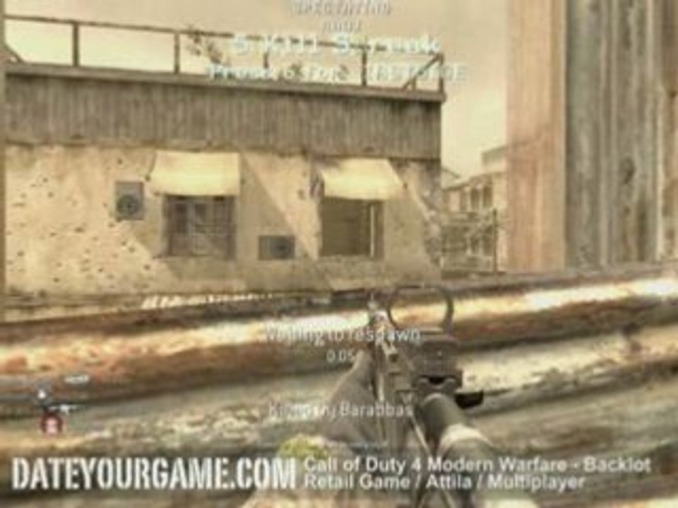Call of Duty 4: Modern Warfare Backlot