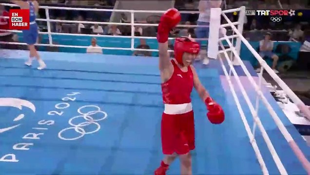 Milli boksör Hatice Akbaş olimpiyat ikincisi oldu