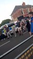 Police dog bites Hartlepool rioter on his bottom as he taunts cops