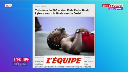 Le Botswanais Tebogo remporte le 200 m, Lyles seulement 3e - JO 2024 - Athlé (H)