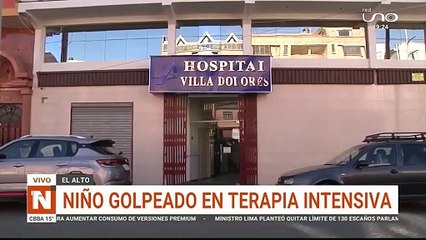 Niño brutalmente golpeado