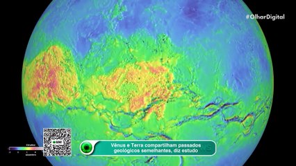 Vênus e Terra compartilham passados geológicos semelhantes, diz estudo