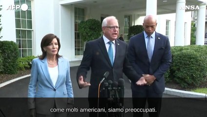 Harris sceglie come vice Tim Walz, il governatore del Minnesota